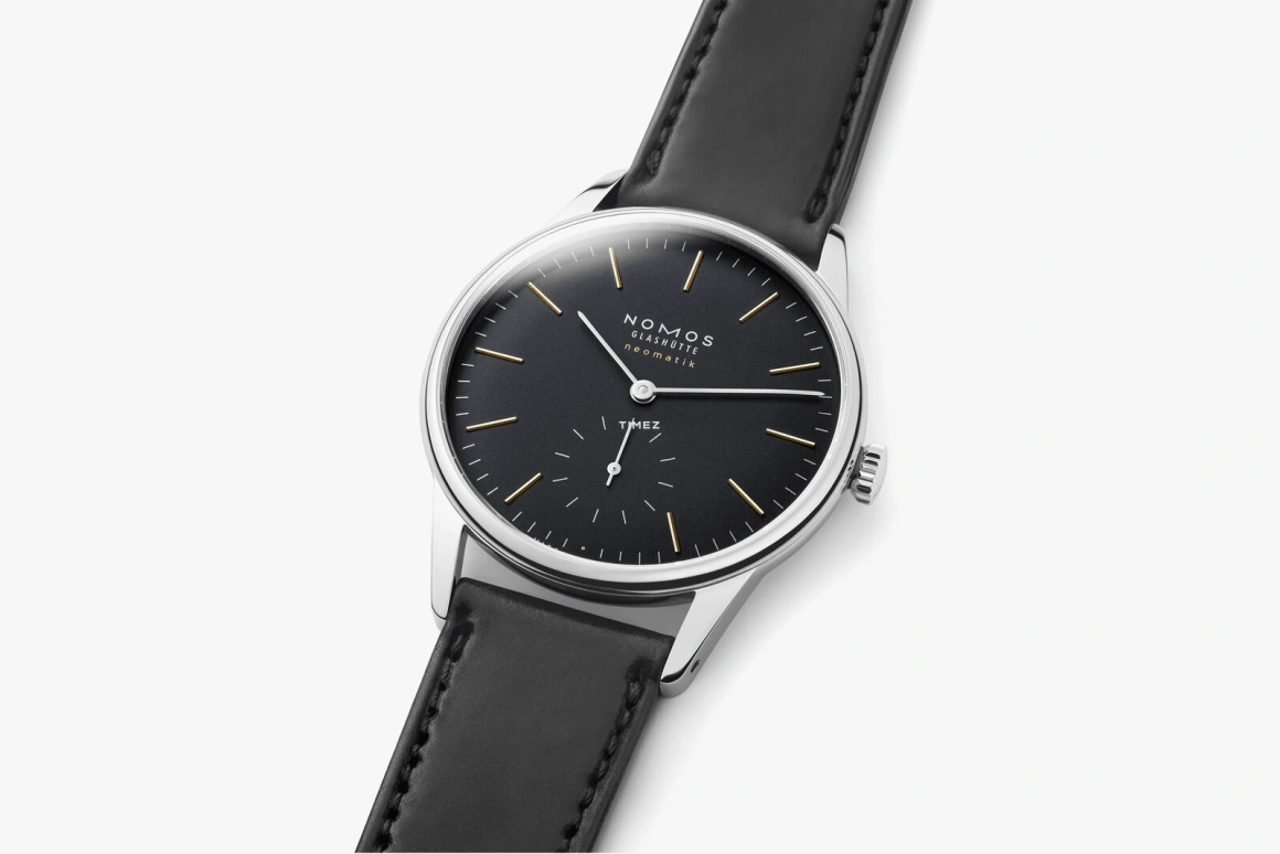Nomos Glashütte,Orion 36.40mm,36.40mm,Stainless Steel,Black,Automatic,42hours,In-house Caliber,396