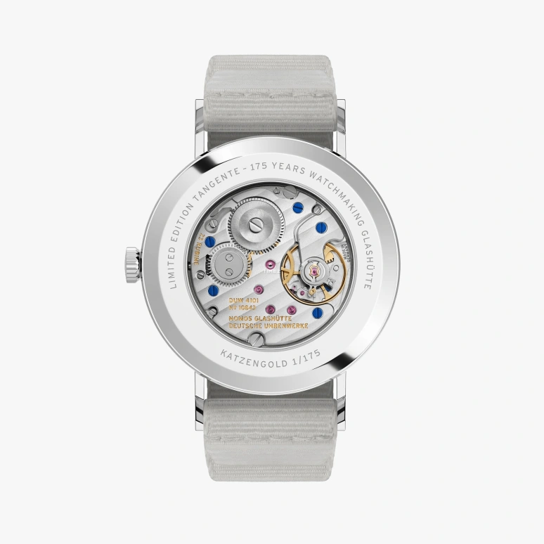 Nomos Glashütte,Tangente 37.50mm,37.50mm,Stainless Steel,Yellow,Handwound,Big Date,42hours,179,179.S8