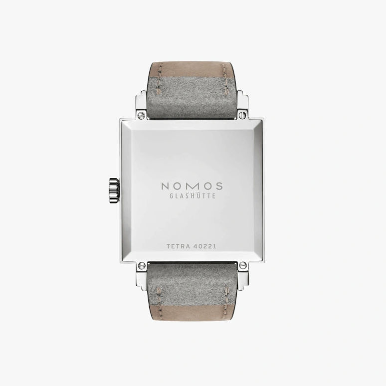Nomos Glashütte,Tetra 29.50x29.50mm,29.50x29.50mm,Stainless Steel,Pink,Handwound,43hours,In-house Caliber,497