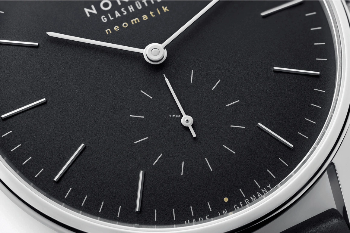 Nomos Glashütte,Orion 38.50mm,38.50mm,Stainless Steel,Black,Automatic,42hours,In-house Caliber,346