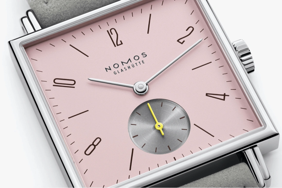 Nomos Glashütte,Tetra 29.50mm,29.50mm,Stainless Steel,Rose,Handwound,43hours,In-house Caliber,476