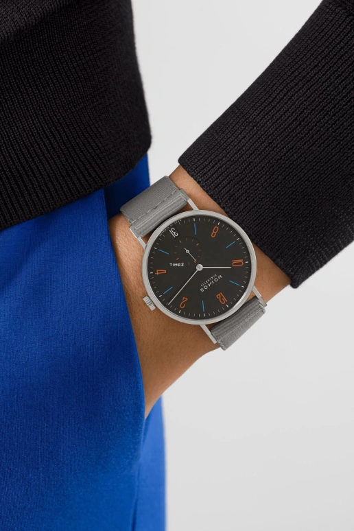 Nomos Glashütte,Tangente 37.50mm,37.50mm,Stainless Steel,Black,Handwound,Big Date,42hours,179,179.S29