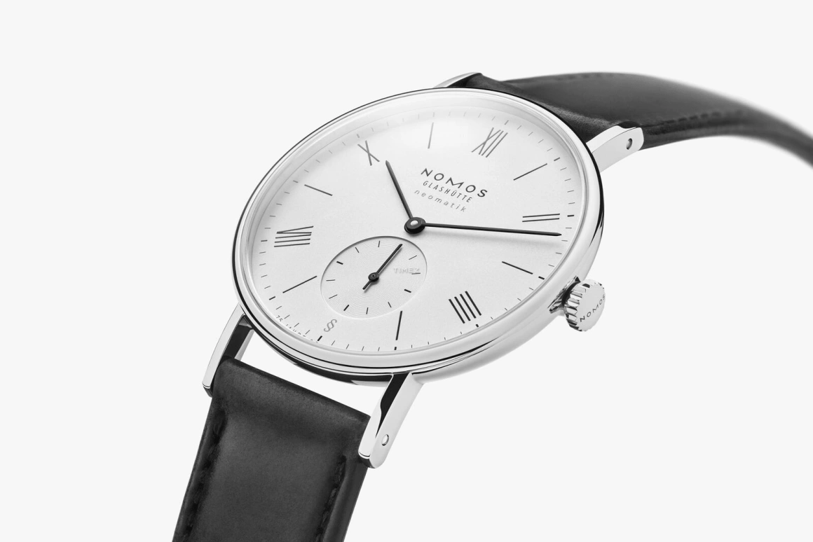 Nomos Glashütte,Ludwig 38.50mm,38.50mm,Stainless Steel,White,Automatic,42hours,In-house Caliber,250,250.S3