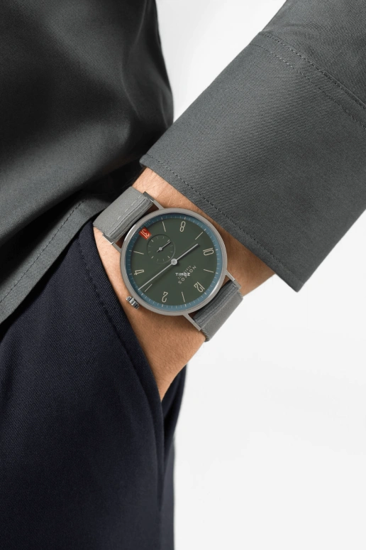 Nomos Glashütte,Tangente 37.50mm,37.50mm,Stainless Steel,Green,Handwound,Big Date,42hours,179,179.S18