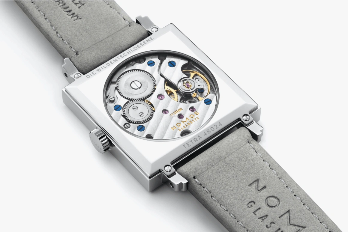 Nomos Glashütte,Tetra 29.50mm,29.50mm,Stainless Steel,Rose,Handwound,43hours,In-house Caliber,476