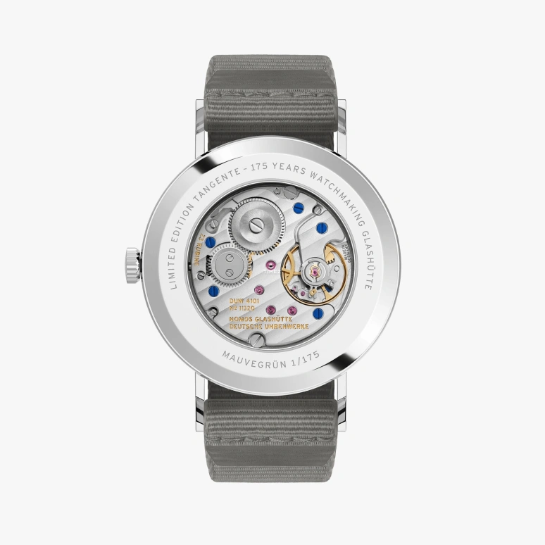 Nomos Glashütte,Tangente 37.50mm,37.50mm,Stainless Steel,Purple,Handwound,Big Date,42hours,179,179.S9