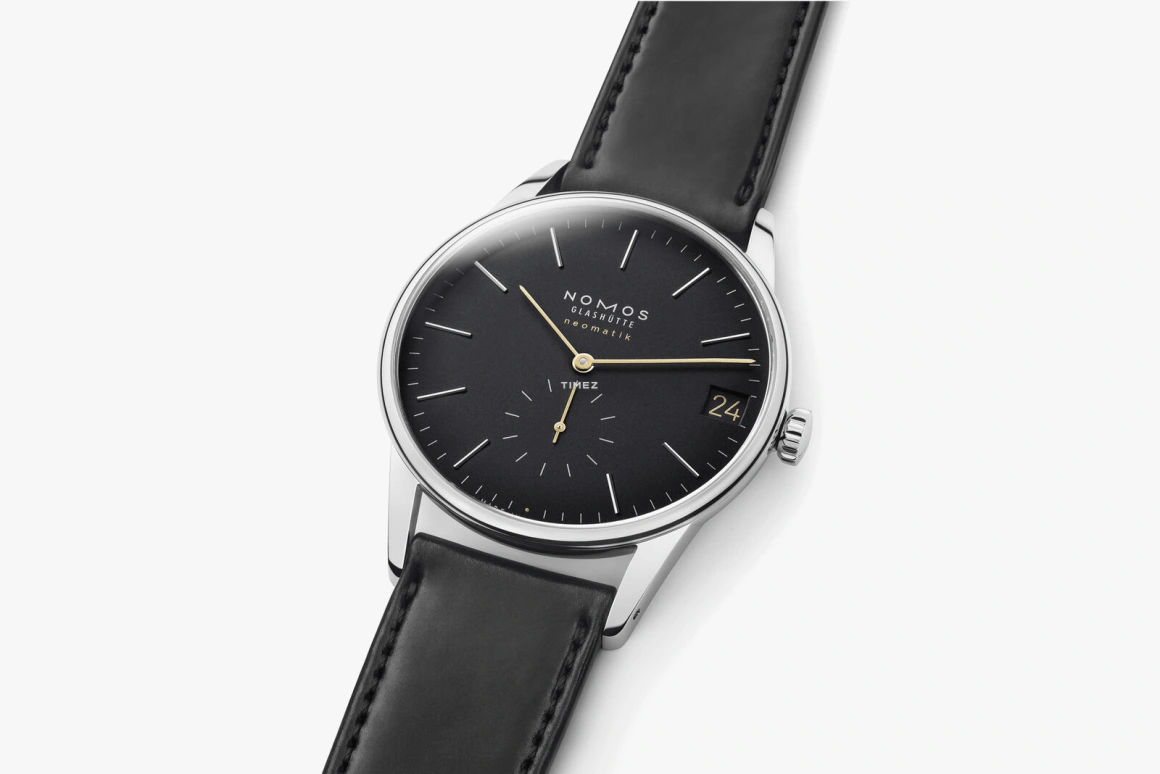 Nomos Glashütte,Orion 40.50mm,40.50mm,Stainless Steel,Black,Automatic,Day,42hours,366