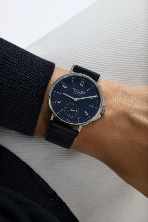 Nomos Glashütte,Ahoi 36.60mm,36.60mm,Stainless Steel,Black,Automatic,Day,42hours,566