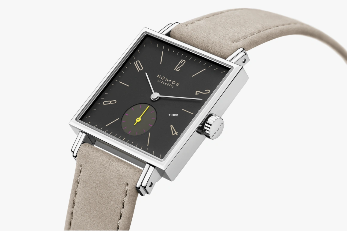 Nomos Glashütte,Tetra 29.50mm,29.50mm,Stainless Steel,Grey,Handwound,53hours,In-house Caliber,440,440.SB