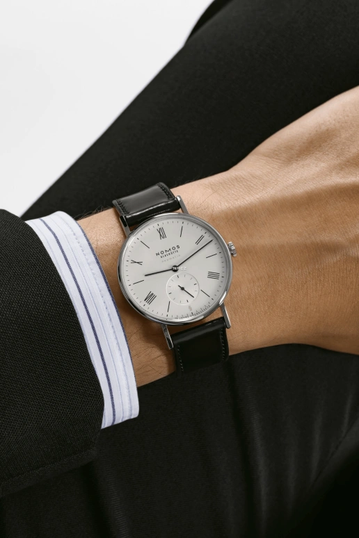 Nomos Glashütte,Ludwig 38.50mm,38.50mm,Stainless Steel,White,Automatic,42hours,In-house Caliber,250,250.S3