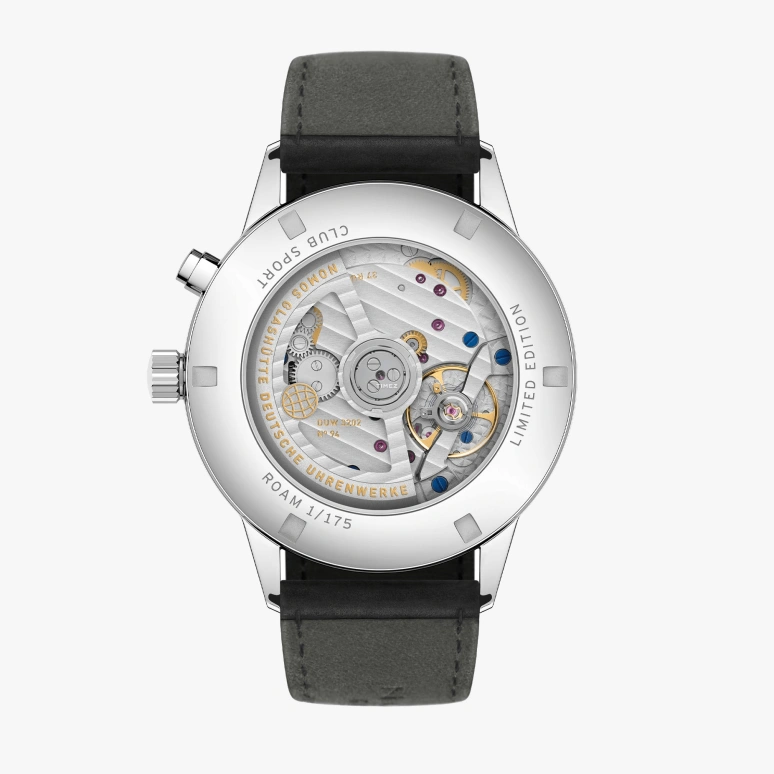 Nomos Glashütte,Club 40mm,40mm,Stainless Steel,Dual,Sky Blue,Champagne,Automatic,Dule Time,World Time,790,790.S10