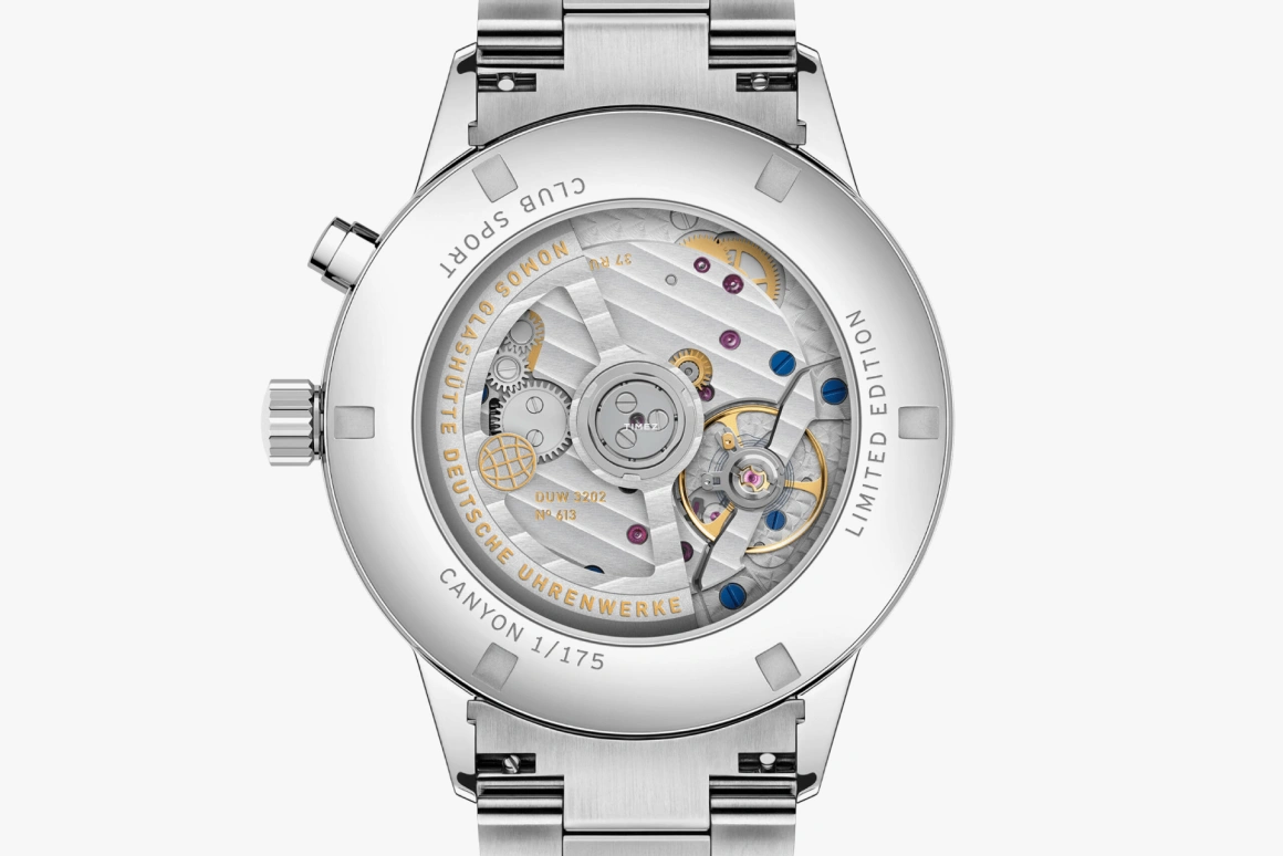 Nomos Glashütte,Club 40mm,40mm,Stainless Steel,Brown,Automatic,World Time,Day / Night Indication,790,790.S3