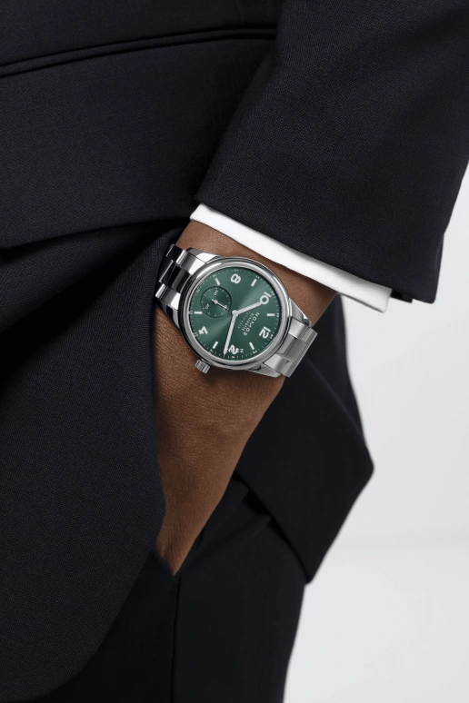 Nomos Glashütte,Club 37mm,37mm,Stainless Steel,Green,Automatic,42hours,In-house Caliber,745