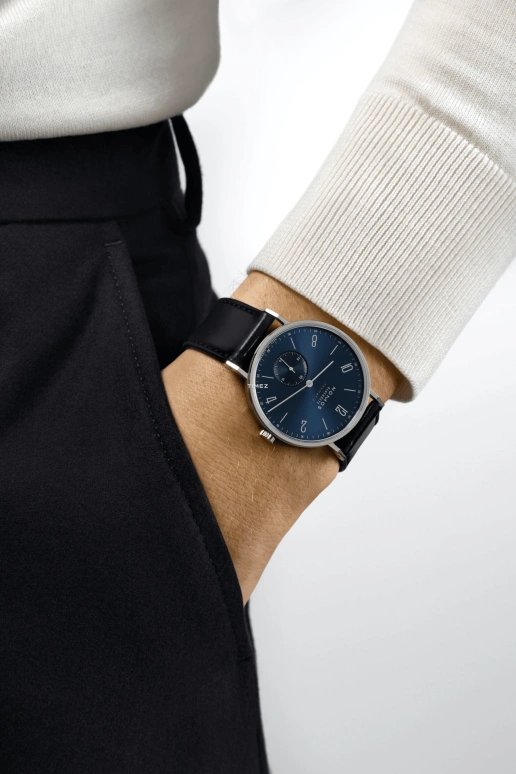 Nomos Glashütte,Tangente 38.50mm,38.50mm,Stainless Steel,Blue,Automatic,42hours,In-house Caliber,145