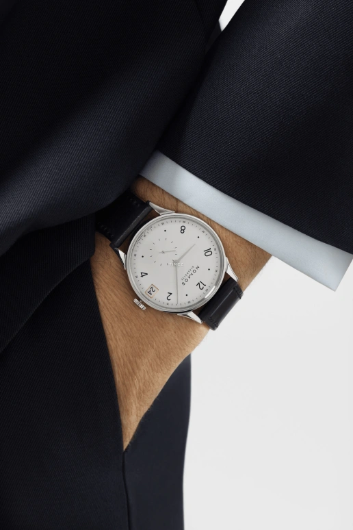 Nomos Glashütte,Minimatik 39.50mm,39.50mm,Stainless Steel,White,Handwound,Day,52hours,1250
