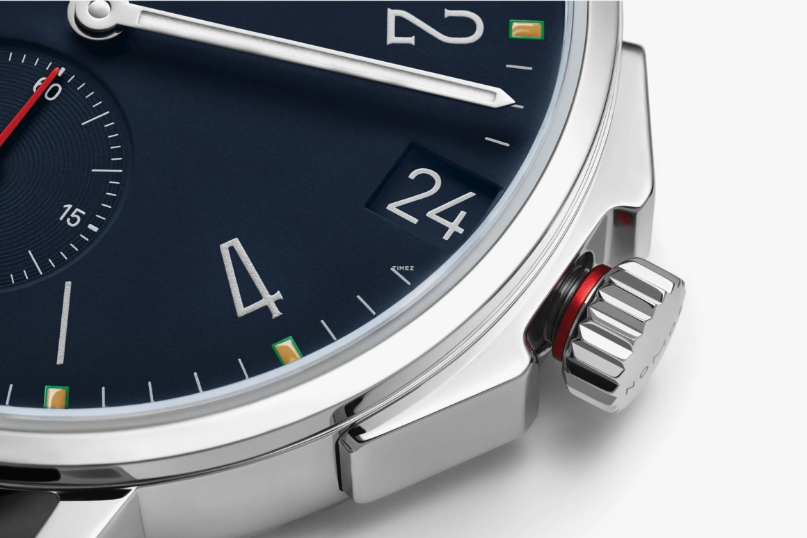 Nomos Glashütte,Ahoi 38.50mm,38.50mm,Stainless Steel,Dark Blue,Automatic,Day,42hours,528