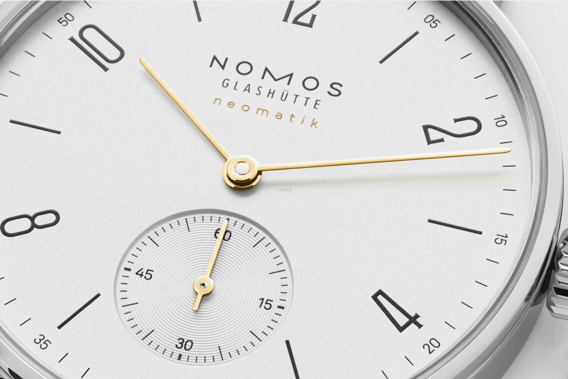 Nomos Glashütte,Tangente 35mm,35mm,Stainless Steel,Silver White,Automatic,42hours,In-house Caliber,192