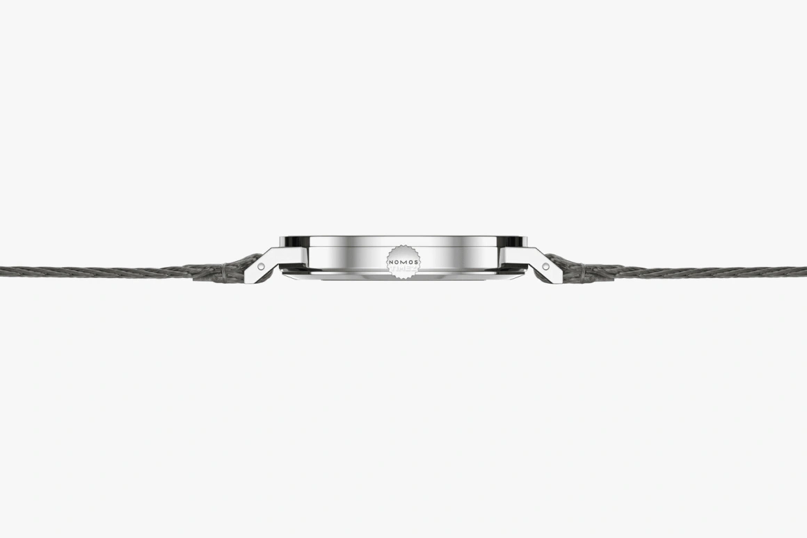 Nomos Glashütte,Tangente 37.50mm,37.50mm,Stainless Steel,Sand,Handwound,Big Date,42hours,179,179.S25