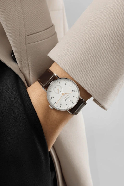 Nomos Glashütte,Tangente 35mm,35mm,Stainless Steel,Silver White,Automatic,42hours,In-house Caliber,192