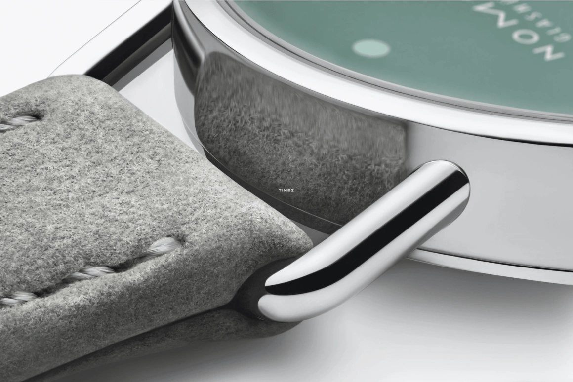 Nomos Glashütte,Metro 33mm,33mm,Stainless Steel,Green,Handwound,43hours,In-house Caliber,1124