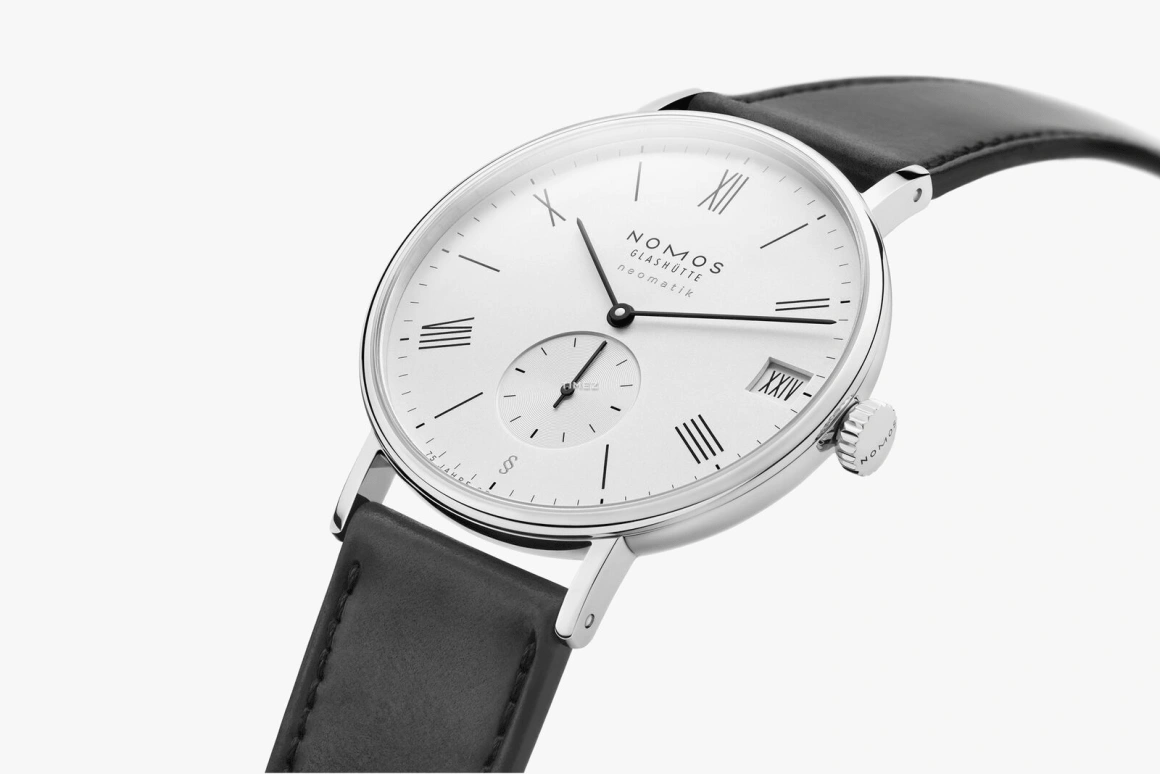 Nomos Glashütte,Ludwig 40.50mm,40.50mm,Stainless Steel,White,Automatic,Day,42hours,262,262.S3