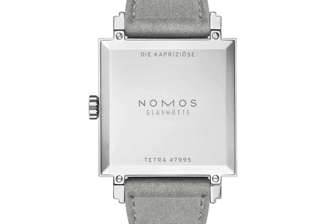 Nomos Glashütte,Tetra 29.50x29.50mm,29.50x29.50mm,Stainless Steel,Grey,Handwound,43hours,In-house Caliber,427