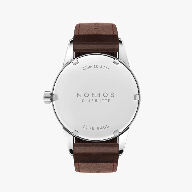 Nomos Glashütte,Club 36mm,36mm,Stainless Steel,White,Handwound,43hours,In-house Caliber,701,701.1