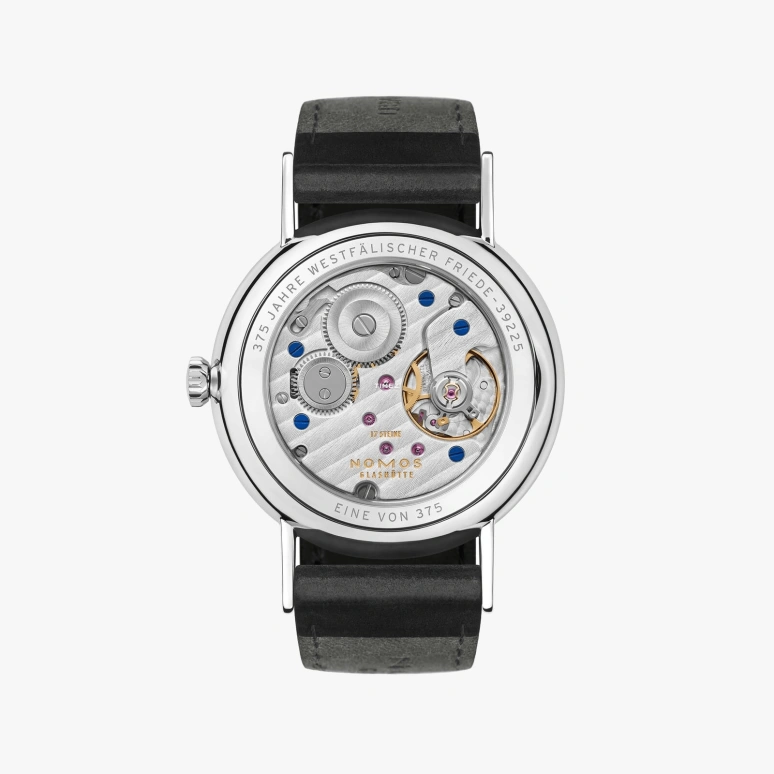 Nomos Glashütte,Ludwig 35mm,35mm,Stainless Steel,White,Handwound,43hours,In-house Caliber,205,205.S4