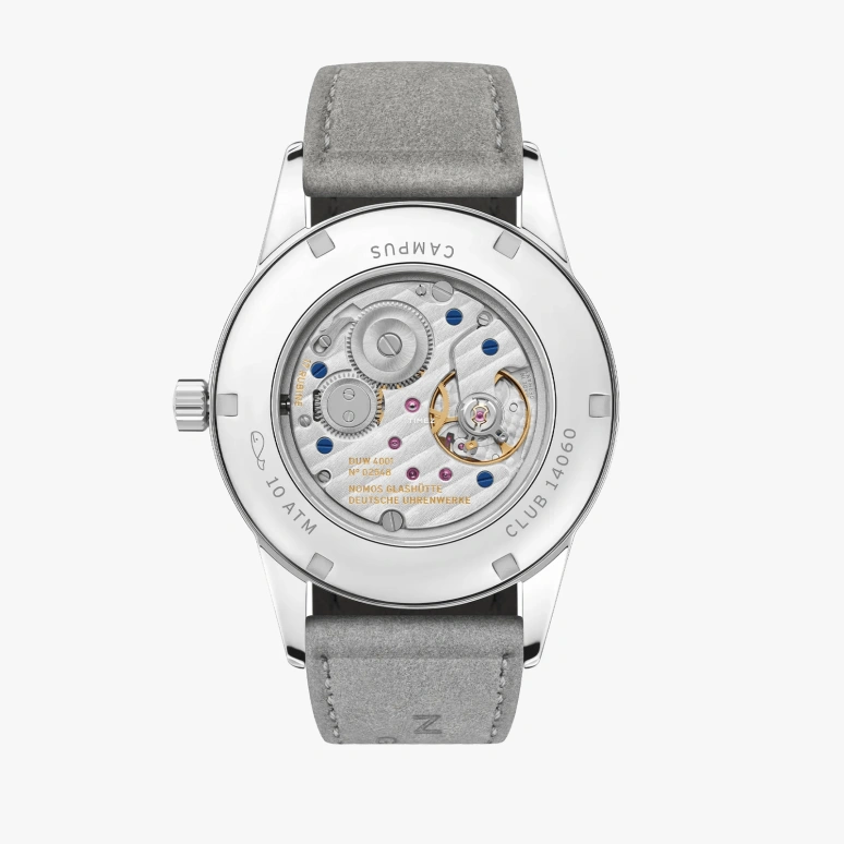 Nomos Glashütte,Club 38.50mm,38.50mm,Stainless Steel,Blue,Handwound,53hours,In-house Caliber,724,724.GB
