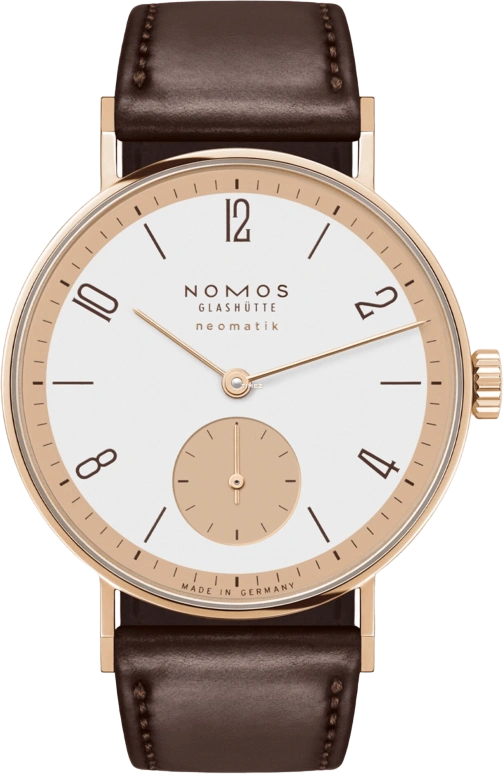 Nomos Glashütte,Tangente 35mm,35mm,Rose Gold,White,Rose Gold,Automatic,42hours,In-house Caliber,160,160.S1