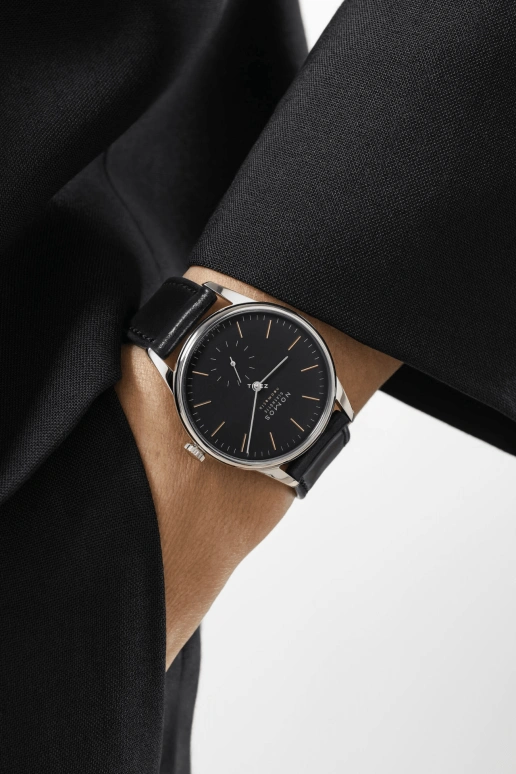 Nomos Glashütte,Orion 36.40mm,36.40mm,Stainless Steel,Black,Automatic,42hours,In-house Caliber,396