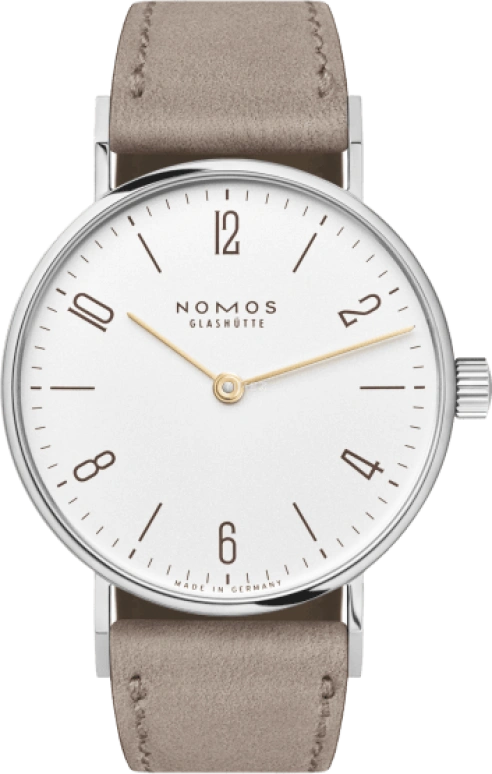 Nomos Glashütte,Tangente 32.80mm,32.80mm,Stainless Steel,White,Handwound,43hours,In-house Caliber,127
