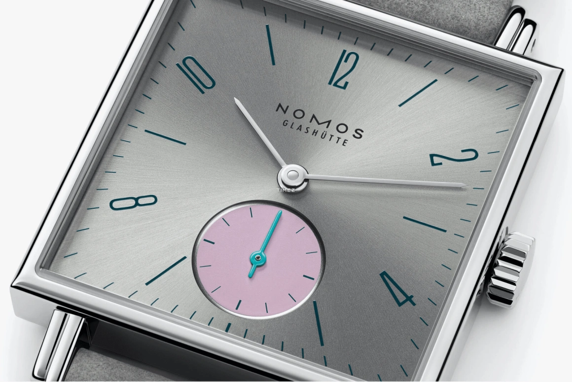 Nomos Glashütte,Tetra 29.50x29.50mm,29.50x29.50mm,Stainless Steel,Grey,Handwound,43hours,In-house Caliber,427