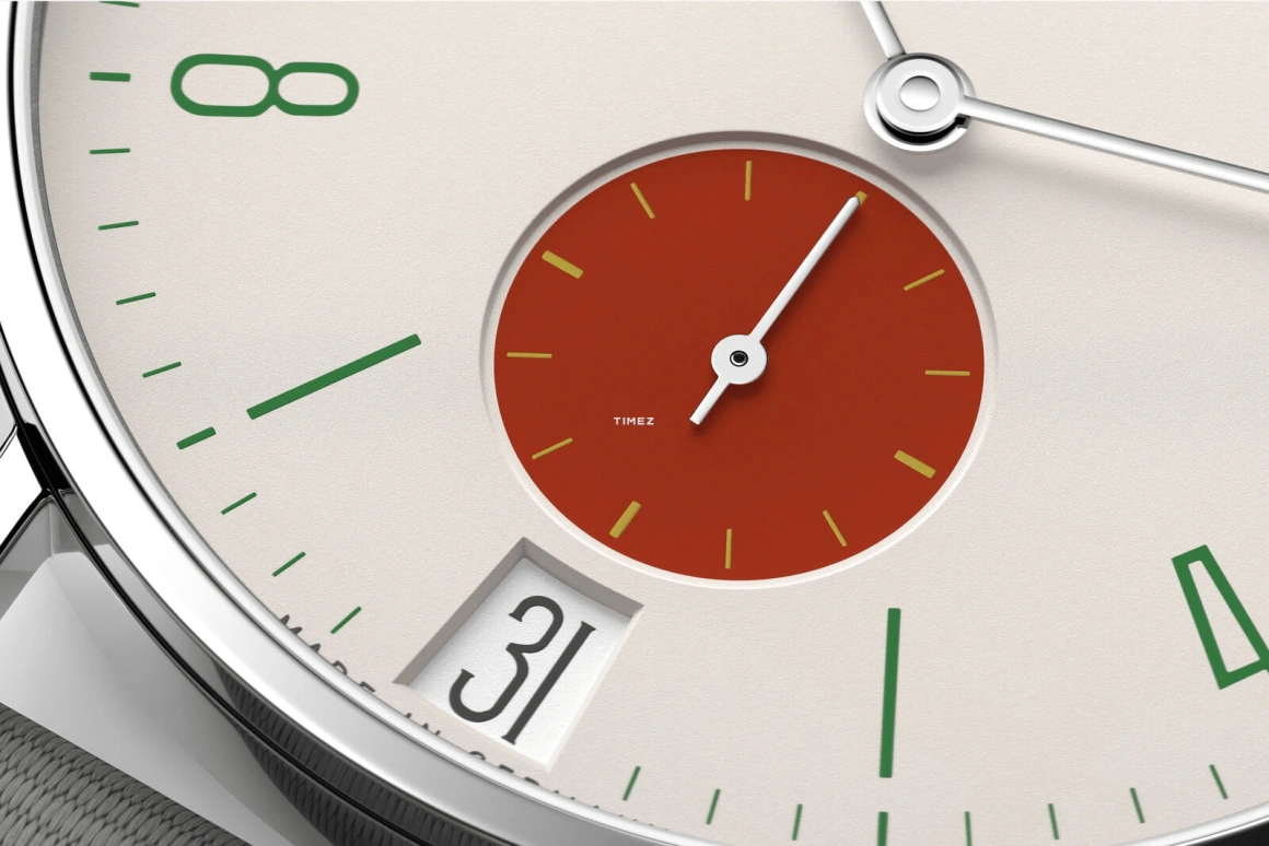 Nomos Glashütte,Tangente 37.50mm,37.50mm,Stainless Steel,Cream white,Handwound,Big Date,42hours,179,179.S3