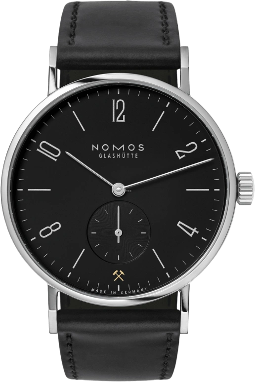 Nomos Glashütte,Tangomat 38.30mm,38.30mm,Stainless Steel,Black,Automatic,43hours,In-house Caliber,641,641.S1