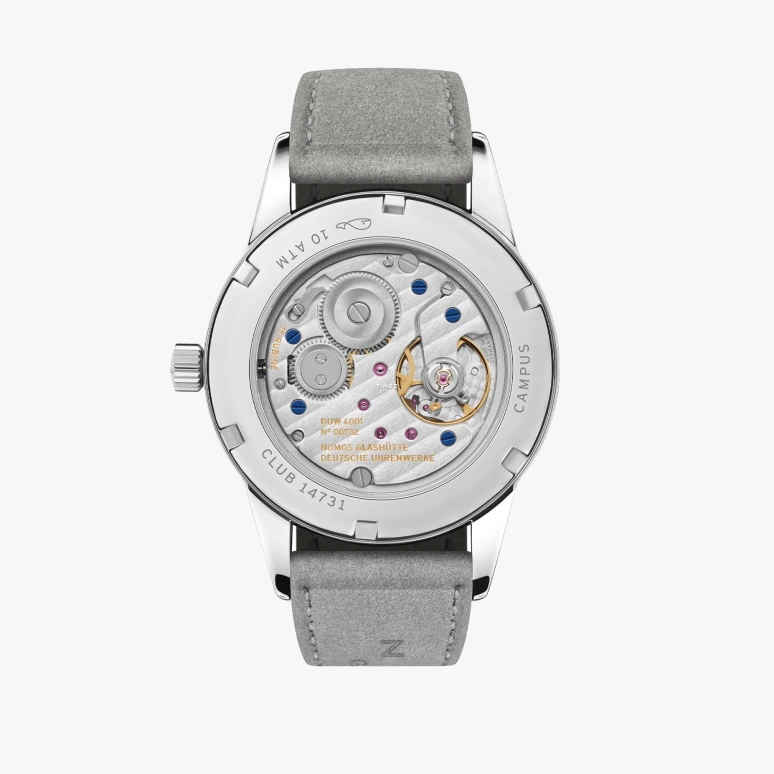 Nomos Glashütte,Club 36mm,36mm,Stainless Steel,Blue,Handwound,43hours,In-house Caliber,717,717.GB