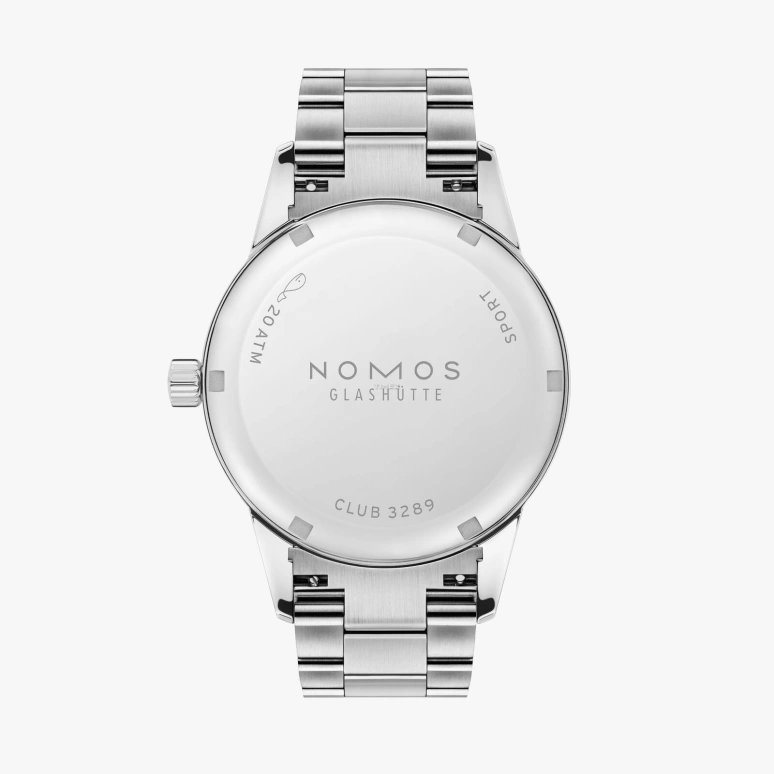 Nomos Glashütte,Club 37mm,37mm,Stainless Steel,Green,Automatic,42hours,In-house Caliber,745