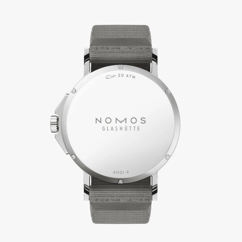 Nomos Glashütte,Ahoi 38.50mm,38.50mm,Stainless Steel,Sand,Cream,Automatic,Day,42hours,517