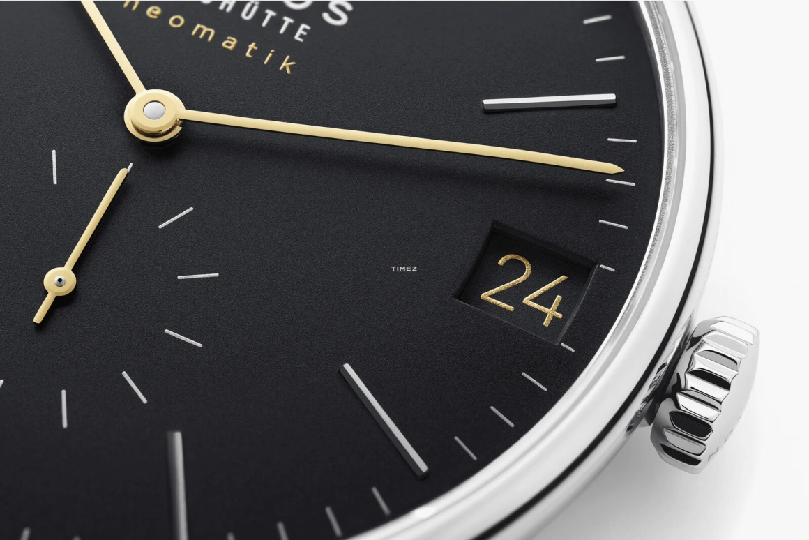 Nomos Glashütte,Orion 40.50mm,40.50mm,Stainless Steel,Black,Automatic,Day,42hours,366