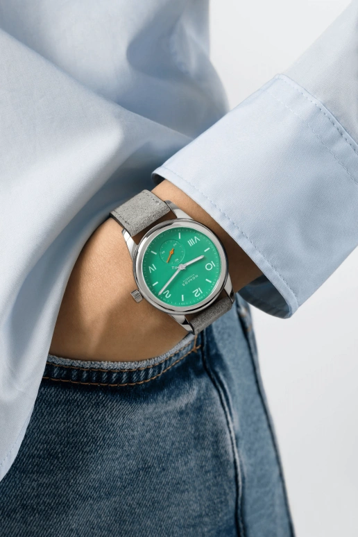 Nomos Glashütte,Club 36mm,36mm,Stainless Steel,Green,Handwound,43hours,In-house Caliber,715,715.GB