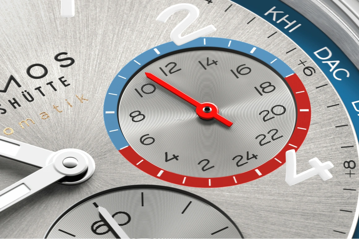 Nomos Glashütte,Club 40mm,40mm,Stainless Steel,Silver,Automatic,World Time,Day / Night Indication,791