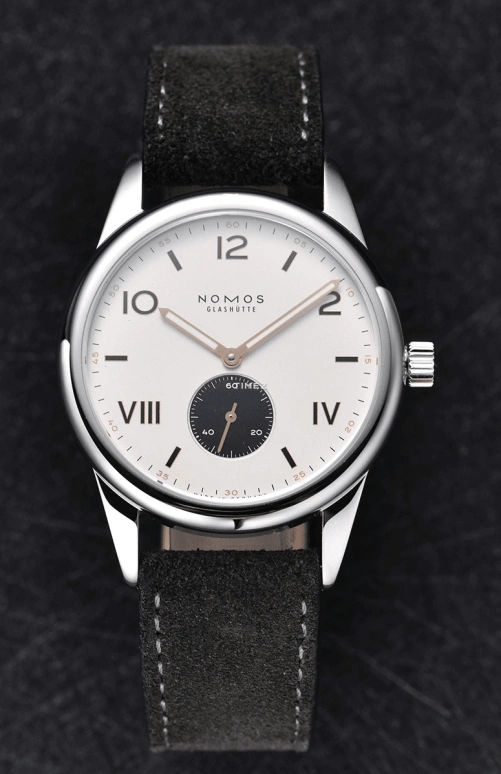 Nomos Glashütte,Club 38.50mm,38.50mm,Stainless Steel,White,Handwound,Sapphire,Round,738,738.S5