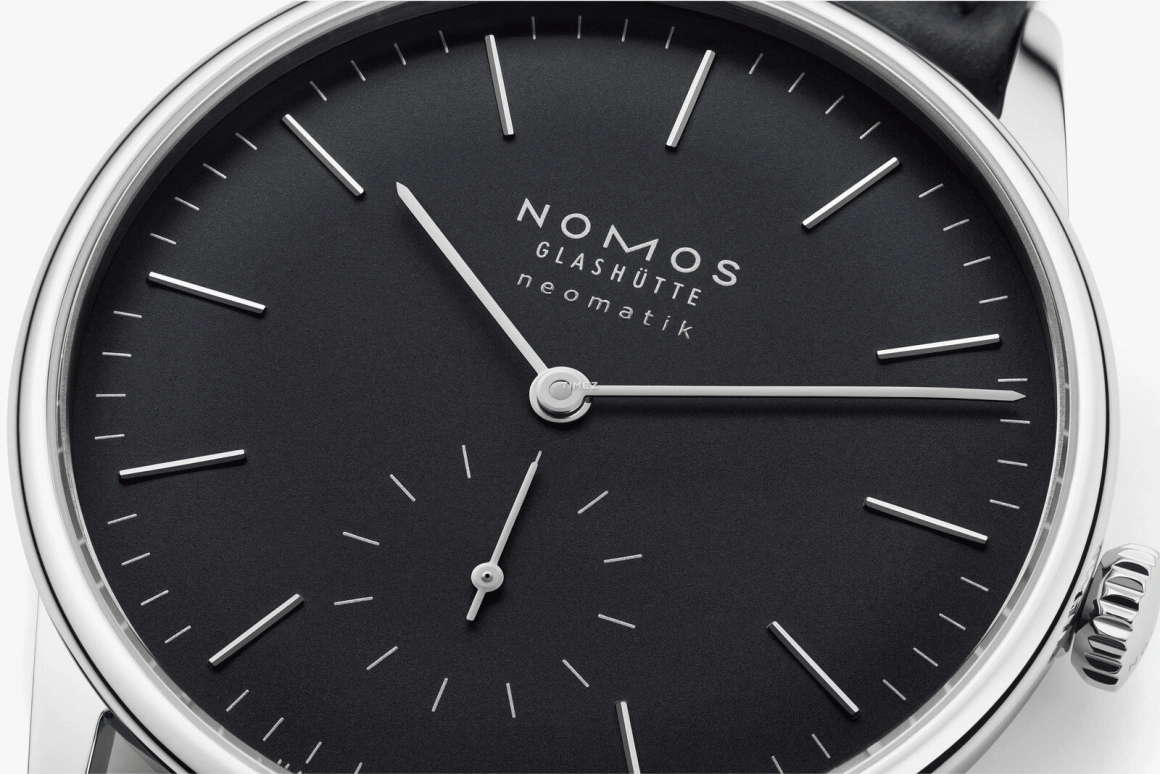 Nomos Glashütte,Orion 38.50mm,38.50mm,Stainless Steel,Black,Automatic,42hours,In-house Caliber,346
