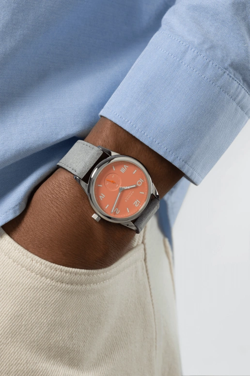 Nomos Glashütte,Club 38.50mm,38.50mm,Stainless Steel,Orange,Handwound,53hours,In-house Caliber,725,725.GB