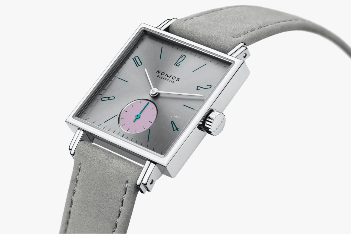 Nomos Glashütte,Tetra 29.50mm,29.50mm,Stainless Steel,Silver,Handwound,43hours,In-house Caliber,477