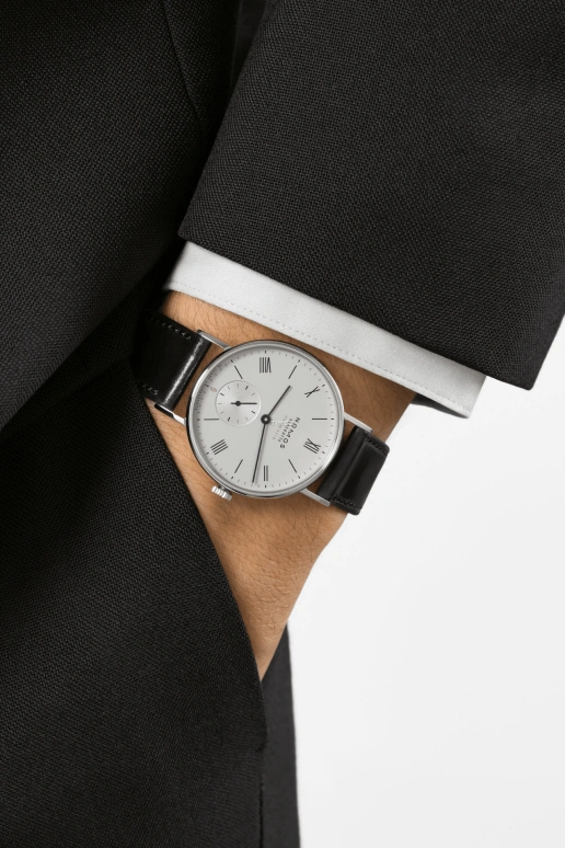 Nomos Glashütte,Ludwig 36mm,36mm,Stainless Steel,White,Automatic,42hours,In-house Caliber,282,282.S3