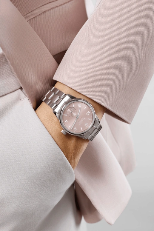 Nomos Glashütte,Club 34mm,34mm,Stainless Steel,Rose,Pink,Automatic,42hours,In-house Caliber,756,756.SB
