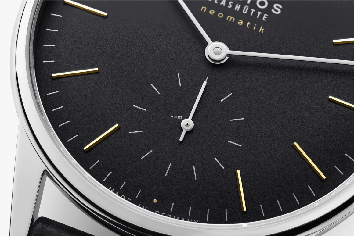 Nomos Glashütte,Orion 36.40mm,36.40mm,Stainless Steel,Black,Automatic,42hours,In-house Caliber,396