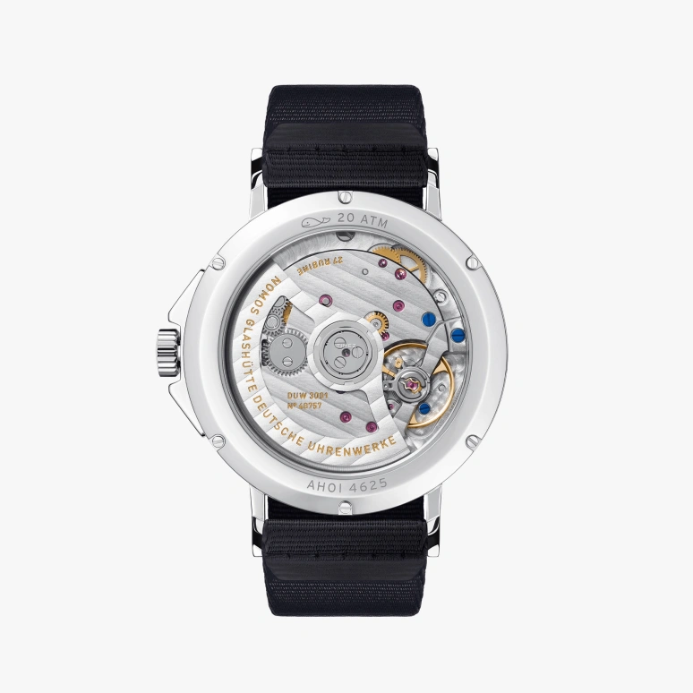 Nomos Glashütte,Ahoi 36.30mm,36.30mm,Stainless Steel,Dark Blue,Automatic,42hours,In-house Caliber,567