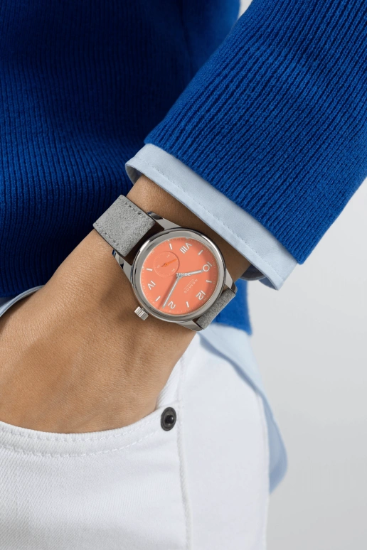 Nomos Glashütte,Club 36mm,36mm,Stainless Steel,Orange,Handwound,43hours,In-house Caliber,714,714.GB